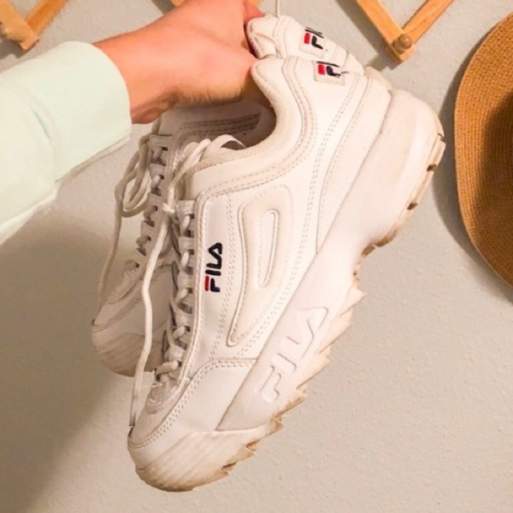 Fila Disruptor 2 White Sneakers